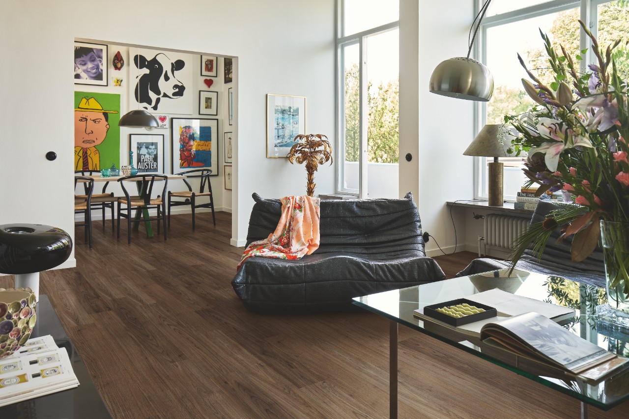 Pergo Dąb Szary Portman, Bergen, aranżacja