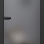 Porta Glass grafitowa matowa