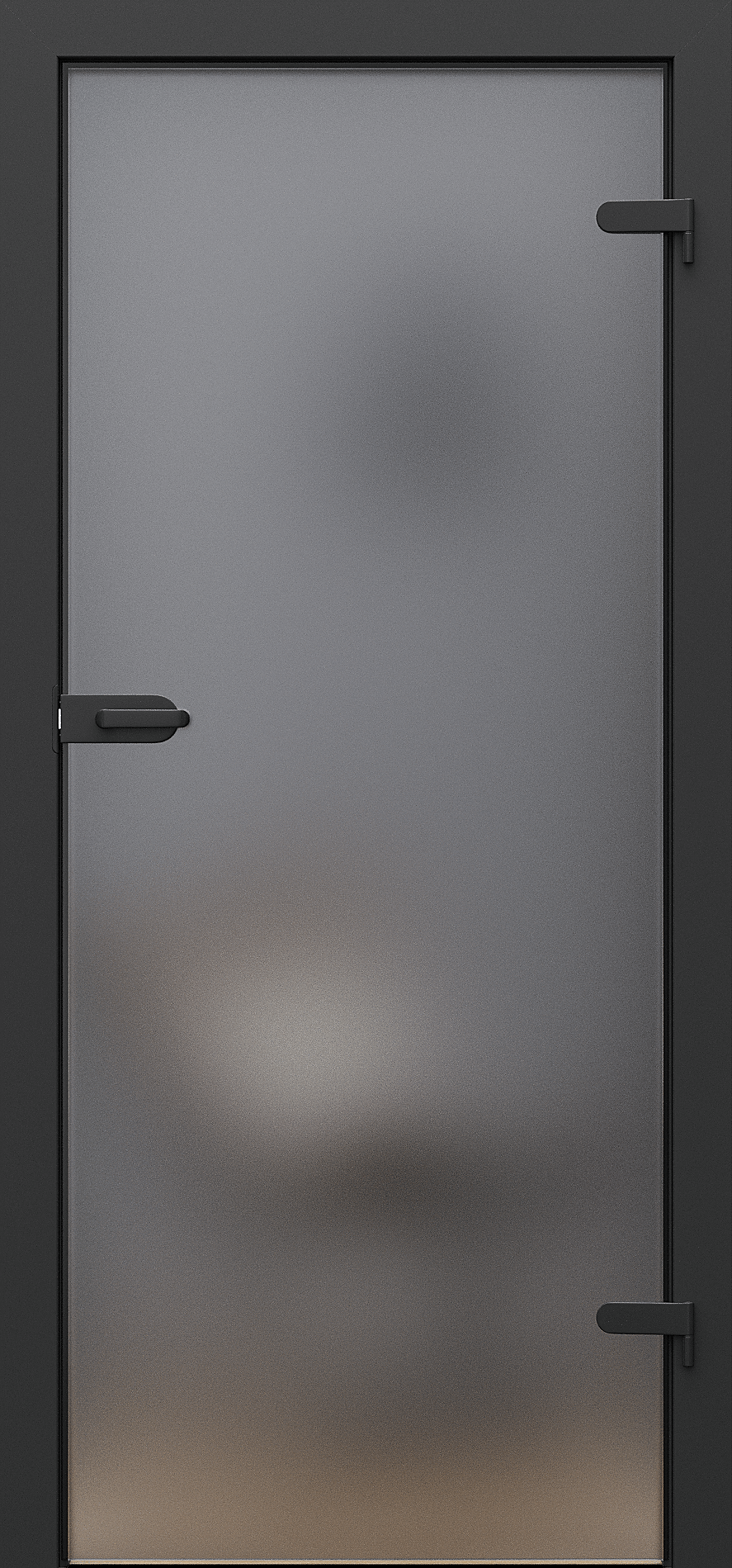 Porta Glass grafitowa matowa