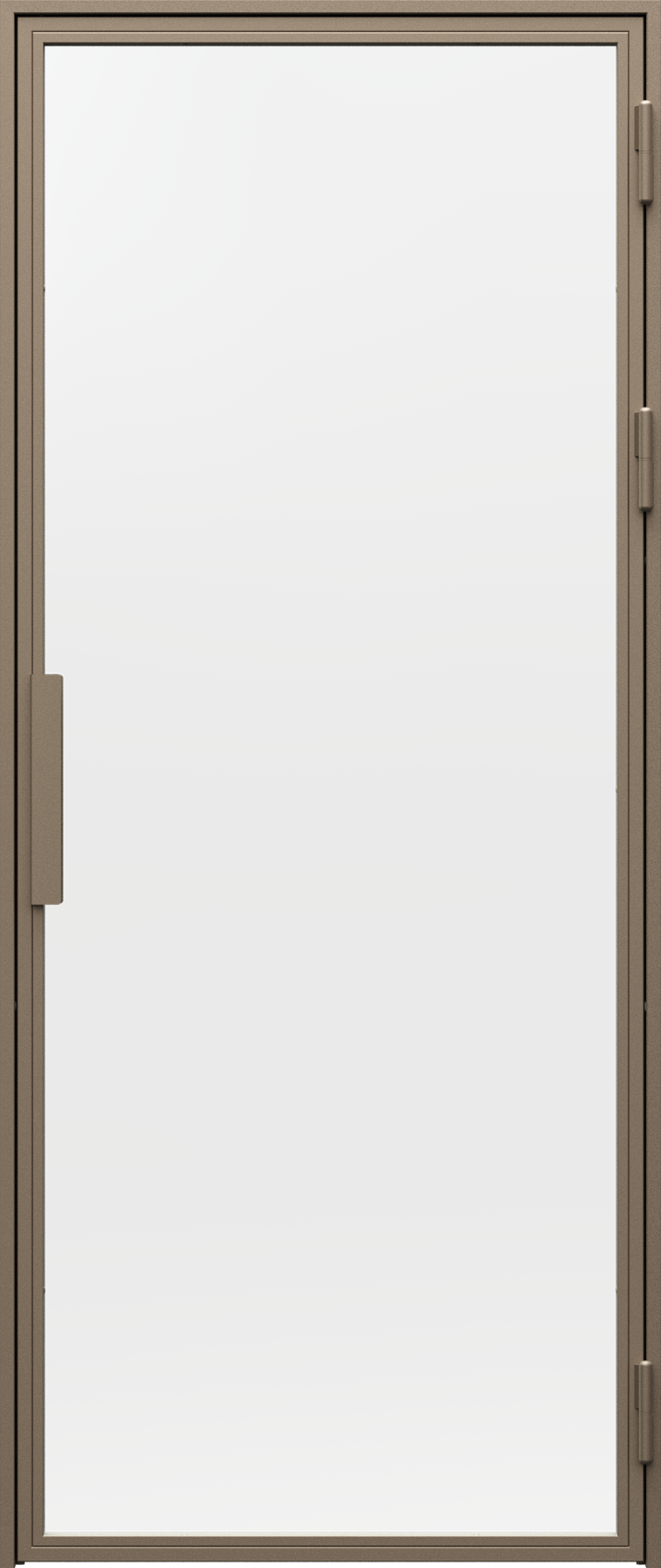 Porta Loft Stalowe model 0 szampanski