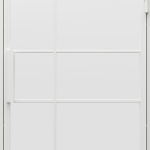 Porta Loft Stalowe model 4 bialy