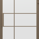 Porta Loft Stalowe model 4 szampanski