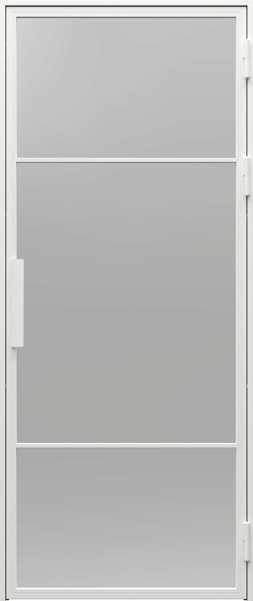 Porta Loft Stalowe model 6 bialy